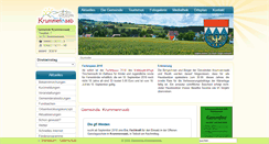 Desktop Screenshot of krummennaab.de